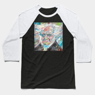 ARTHUR SCHOPENHAUER oil portrait Baseball T-Shirt